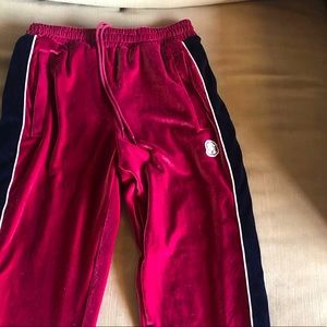 Billionaire Boys Club velour sweats
